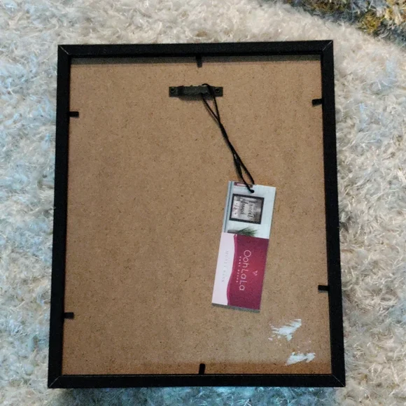 🆕 ⛈️RAINY DAY GLASS PICTURE FRAME MONEY 🏦 - Picture 5 of 7